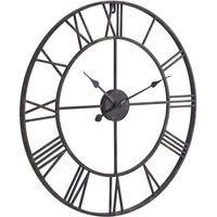 Love Lace Bronze Skeleton Wall Clock