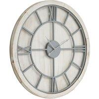 Love Lace Williston White Wall Clock