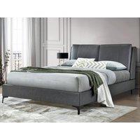 Bed Factory Direct Tuscany Pillow Dark Grey Bed Frame | Size: Double