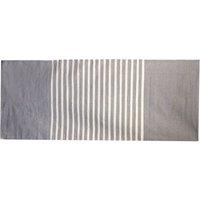 KDMD Indian Cotton Rug 70x170cm - Grey, Soft & Durable for Home & Yoga in Grey | Size: Medium