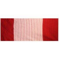 KDMD Indian Cotton Rug 70x170cm - Red/Pink - Handwoven, Durable & Soft in Red | Size: Medium