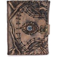 KDMD Brown Tan Evil Eye Journal - 160 Deckle Edges, 17x12.5cm | Size: 17x12.5 cm