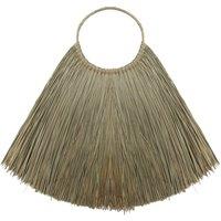 KDMD Large Seagrass Fan Wall Decor - Natural