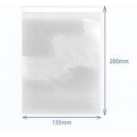 KDMD Poly-Prop Bags 135x200mm Reseal in Clear
