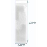 KDMD Poly-Prop Bags 125x500mm Reaseal in Clear