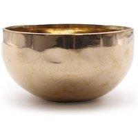 KDMD Small Shining Bell-Metal Handmade Singing Bowl (approx 550g) -13cm in Gold