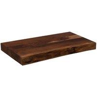KDMD Large Acacia Live Edge Chopping & Serving Board - Rustic Kitchen Decor in Brown