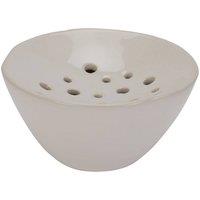 KDMD Off White Ceramic Flower Frog for Floral Arrangements