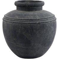KDMD Amalfi Large Grey Water Pot for Rustic & Modern Decor