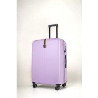 JLY Premium Large Expandable 100% Makrolon PC Hard Shell Suitcase in Lilac