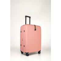 JLY Premium Large Expandable 100% Makrolon PC Hard Shell Suitcase in Peach