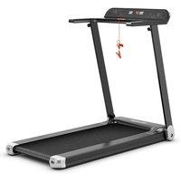 Costway Foldable Treadmill Running Machine w/APP Control & Bluetooth Speaker in Black