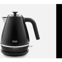 DELONGHI 1.7L Distinta X Stainless Steel Kettle Black
