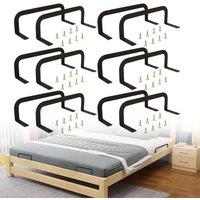 Havendro 12Pcs Mattress Retainer Holder Bracket Guard Non Slip in Black
