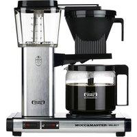 Moccamaster KBG Select Filter Coffee Machine, 1.25L in Silver