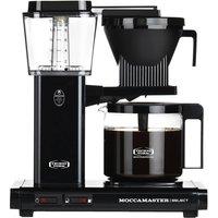 Moccamaster KBG Select Filter Coffee Machine, 1.25L in True Black