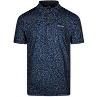 Stromberg Men's Lambourne Floral Golf Polo Shirt in Navy | Size: XL