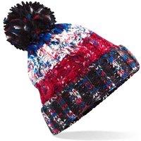 Beechfield Men's Corkscrew Beanie in Black