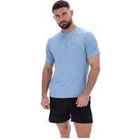 Ted Baker Men's Harrison Aeroflow Training T-Shirt in Light Blue | Size: Medium