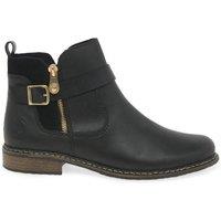 Rieker Women's 'Bobbi' Ankle Boots in Black | Size: 7.5
