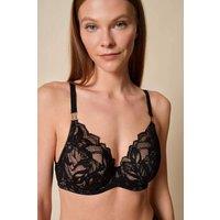Gossard Women's Lace Soiree Non Padded High Apex Bra - Black | Size: 36B