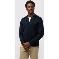 Melka Men's Zip Through Cardigan in Navy | Size: 2XL