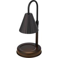 H&O Direct Dimmable Candle Warmer Lamp in Black