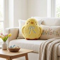 Garden Greatness Easter Novelty Chick Cushion with Bow | Size: 1 Pack