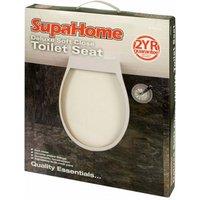 SupaHome Deluxe Soft Close Toilet Seat in White