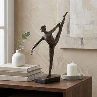 Garden Greatness Bronze Ballerina Dance Class Ornament | Size: 1 Pack