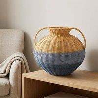 Garden Greatness Hand-Woven Rattan Pot With Handles in Natural | Size: 1 Pack