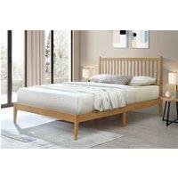 Bed Factory Direct Gabriel Wooden Bed Frame in Brown | Size: Small Double
