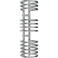 Bathroom Kingdom Claro Chrome Heated Towel Rail 900x300 in Silver