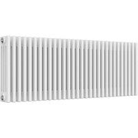 Bathroom Kingdom Colona White 4 Column Horizontal Traditional Radiator 500x1370