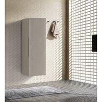 Bathroom Kingdom Flauto Soft Coffee Wall Mounted Storage Cabinet 900mm in Beige