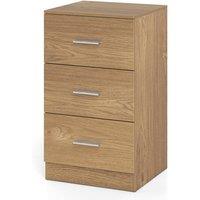 Costway Modern Bedside Table Nightstand End Table Storage Organizer in Natural