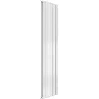 Bathroom Kingdom Flat White Double Flat Panel Vertical Radiator 1600x366