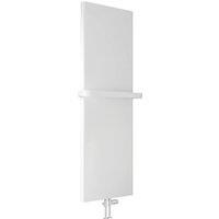 Bathroom Kingdom Borda White Designer Flat Panel Vertical Radiator 1800x640