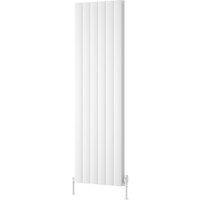 Bathroom Kingdom Loco White Double Oval Vertical Radiator 1800x565
