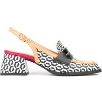 Embassy London Women's Diana - Peach & Hexa Print | Size: 5