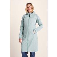 TOG24 Women's 'Marina' Long Water Resistant Softshell Jacket in Mint | Size: 12