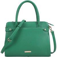 Paul Costelloe Women's Trishuli Leather Grab Bag in Green