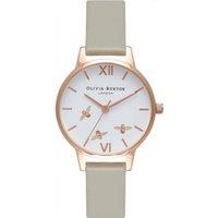 Olivia Burton Women's OB16CH03 30mm Quartz Watch in Light Grey