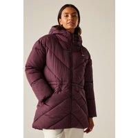 Regatta Women's Rusey Water-Repellent Insulating Padded Jacket in Purple | Size: 16