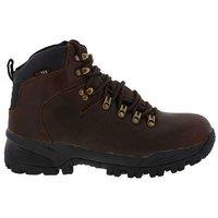 Johnscliffe Men's Canyon Leather Superlight Hiking Boots in Brown | Size: 11