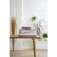 Deyongs Bliss Linear Stripe 550gsm 100% Cotton Bathroom Towels in Grey