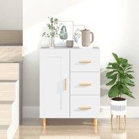 Berkfield Home Sideboard White 69.5x34x90 cm Engineered Wood