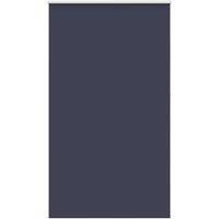Berkfield Home Roller Blind Blackout Marine 130x210 cm Fabric Width 126.6 cm Polyester in Blue