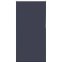 Berkfield Home Roller Blind Blackout Marine 65x150 cm Fabric Width 60.7 cm Polyester in Blue