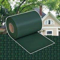Berkfield Home Garden Privacy Screen PVC 70x0.19 m Green